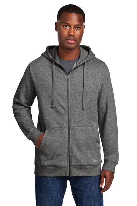 New Era Men's   Comeback Fleece Full-Zip Hoodie NEA551