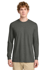 District Men's   Perfect Blend   CVC Long Sleeve Tee DT109