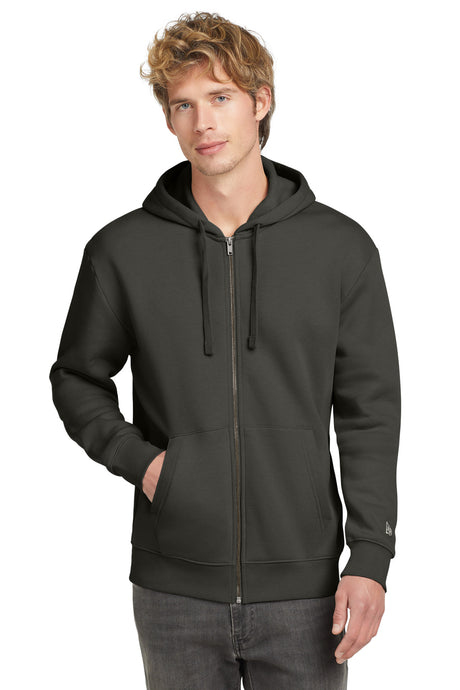 New Era Men's   Heritage Fleece Full-Zip Hoodie NEA526
