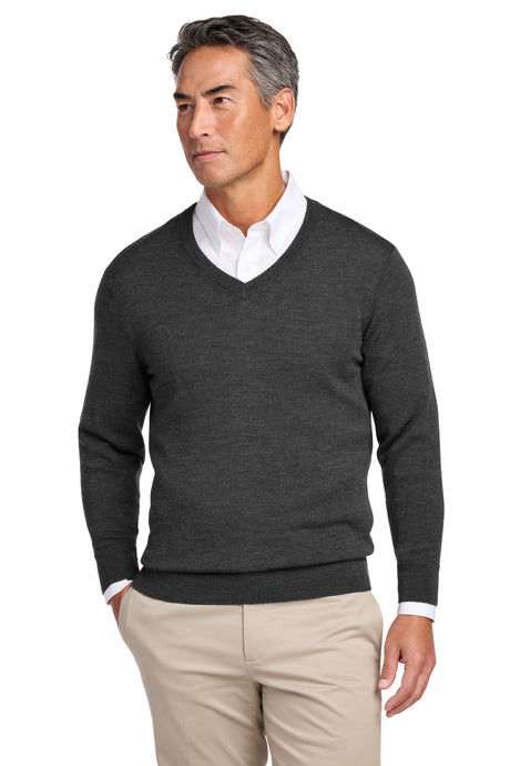 Brooks Brothers Men's   Washable Merino V-Neck Sweater BB18410