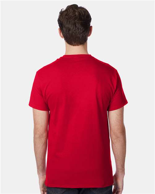Hanes Men's Authentic 100%  Cotton T-Shirt with Pocket-6