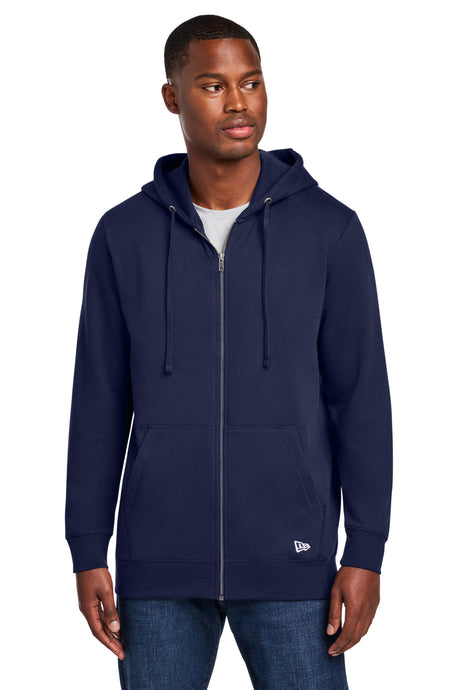 New Era Men's   Comeback Fleece Full-Zip Hoodie NEA551