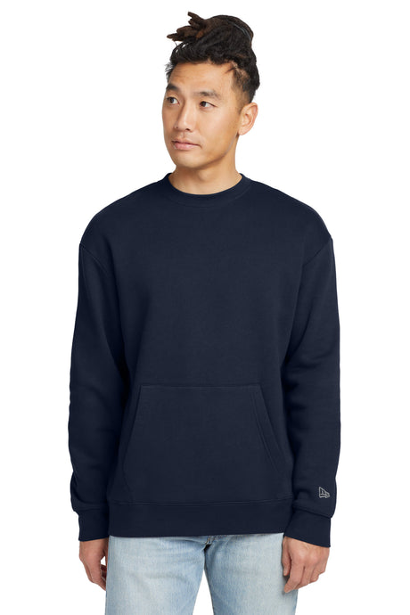 New Era Men's   Heritage Fleece Pocket Crew NEA527
