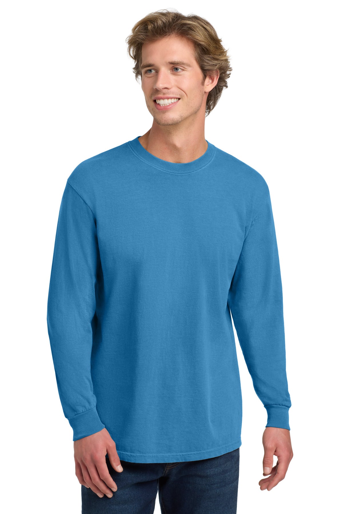 Comfort Colors Men's    Heavyweight Ring Spun Long Sleeve Tee
