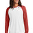 AllMade Men's   Tri-Blend Long Sleeve Colorblock Raglan AL6009