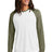AllMade Men's   Tri-Blend Long Sleeve Colorblock Raglan AL6009