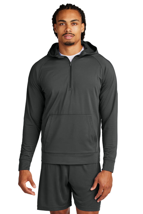 Sport-Tek Men's   Sport-Wick   Stretch 1/2-Zip Hoodie ST856