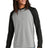 AllMade Men's   Tri-Blend Long Sleeve Colorblock Raglan AL6009