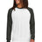 AllMade Men's   Tri-Blend Long Sleeve Colorblock Raglan AL6009