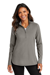 Port Authority Women's   C-FREE   Double Knit 1/4-Zip LK880