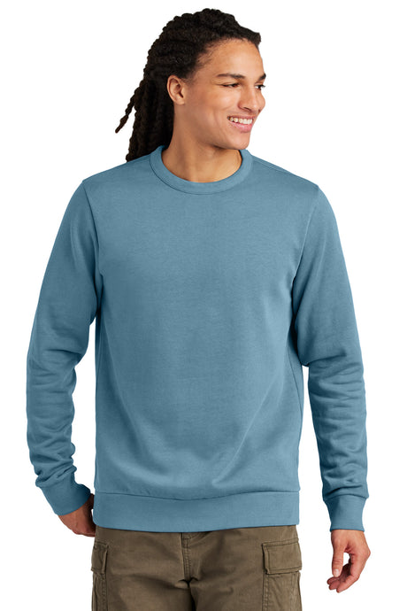 District Men's Wash   Fleece Crew DT2204