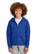 District Youth   V.I.T.   Fleece Full-Zip Hoodie DT6102Y