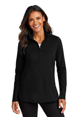 Port Authority Women's   C-FREE   Double Knit 1/4-Zip LK880