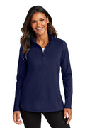 Port Authority Women's   C-FREE   Double Knit 1/4-Zip LK880