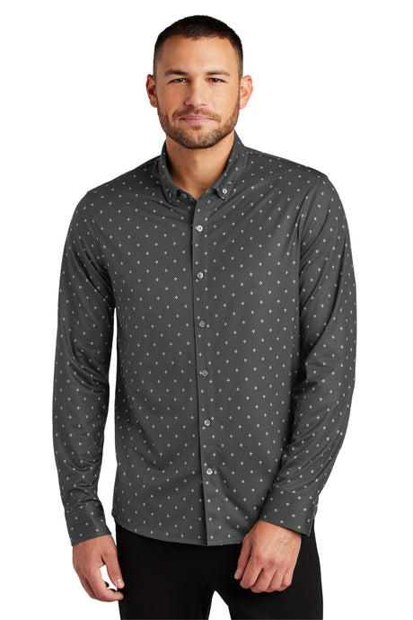 Mercer+Mettle Men's   Stretch Jersey Long Sleeve Shirt MM1018