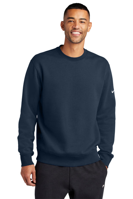 Nike Men's Club Fleece Sleeve Swoosh Crew NKFD9863
