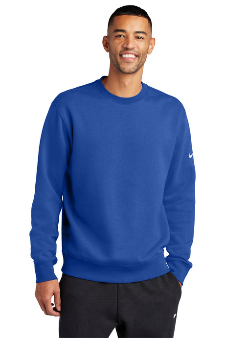 Nike Men's Club Fleece Sleeve Swoosh Crew NKFD9863