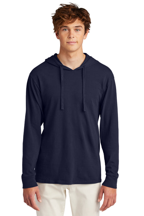 Port & Co Men's   Beach Wash   Garment-Dyed Pullover Hooded Tee PC099H