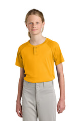 Sport-Tek Youth   PosiCharge   Competitor   2-Button Henley YST359