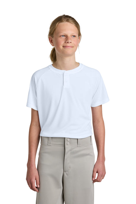 Sport-Tek Youth   PosiCharge   Competitor   2-Button Henley YST359