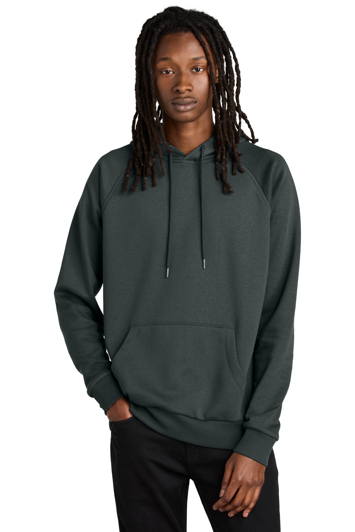 AllMade Men's   Organic CVC Fleece Pullover Hoodie AL5000