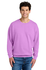Comfort Colors Men's Garment-Dyed Lightweight Fleece Crewneck Sweatshirt