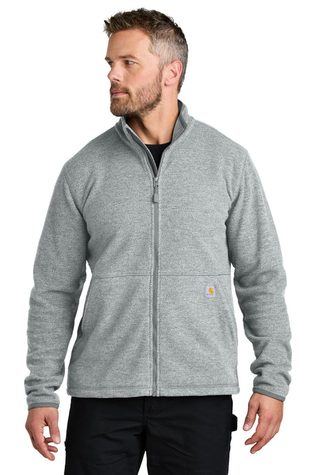 Carhartt Men's   Textured Full-Zip Fleece Jacket CT106416