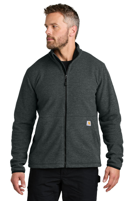 Carhartt Men's   Textured Full-Zip Fleece Jacket CT106416