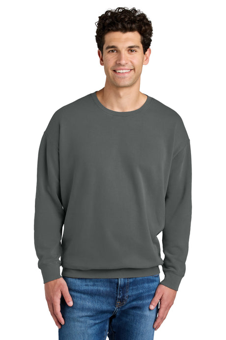 Comfort Colors Men's Garment-Dyed Lightweight Fleece Crewneck Sweatshirt