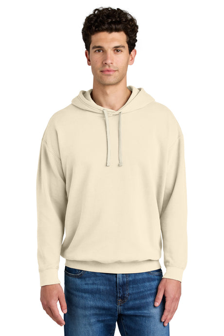 Comfort Colors Men's Garment-Dyed Lightweight Fleece Hooded Sweatshirt