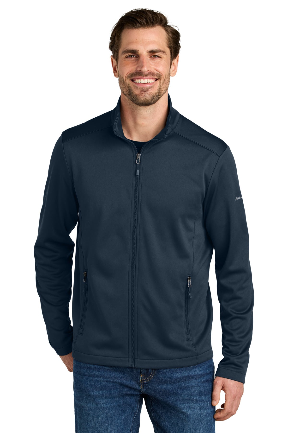 Eddie Bauer Men's   Smooth Mid Layer Fleece Full-Zip EB2460