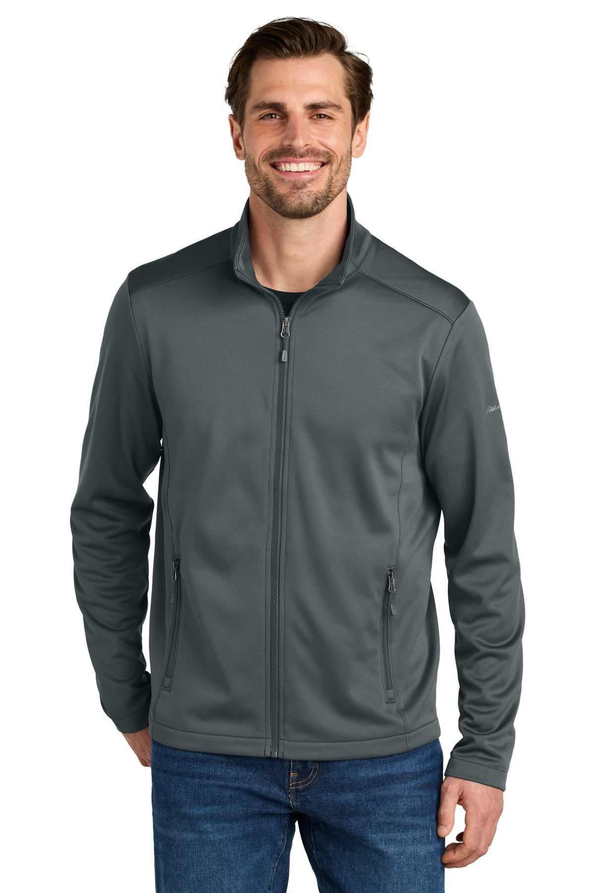 Eddie Bauer Men's   Smooth Mid Layer Fleece Full-Zip EB2460