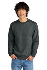 District Men's   Perfect Weight   Fleece Crew DT1106