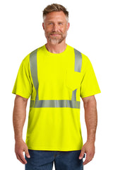 CornerStone Men's   ANSI 107 Class 2 Segmented Tape Tee CS204
