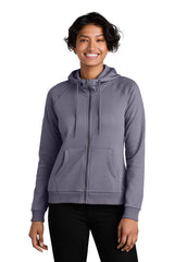 AllMade Women's   Organic CVC Fleece Full-Zip Hoodie AL5003