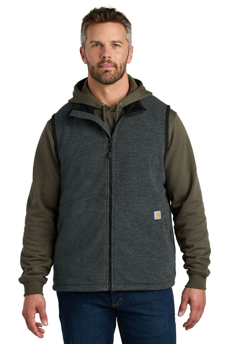 Carhartt Men's   Textured Fleece Vest CT106418
