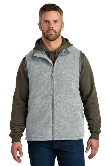 Carhartt Men's   Textured Fleece Vest CT106418
