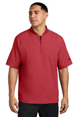 New Era Men's    Cage Short Sleeve 1/4-Zip Jacket