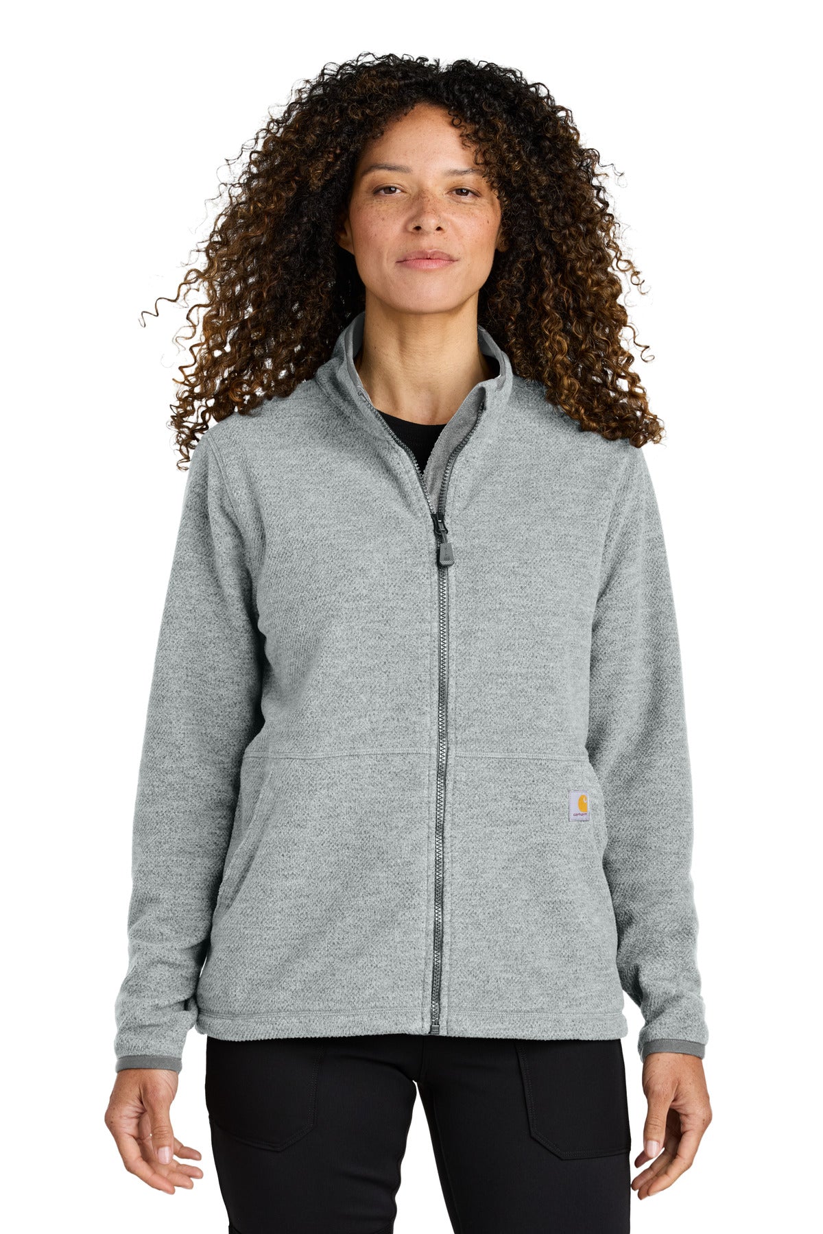 Carhartt Women's   Textured Full-Zip Fleece Jacket CT106419