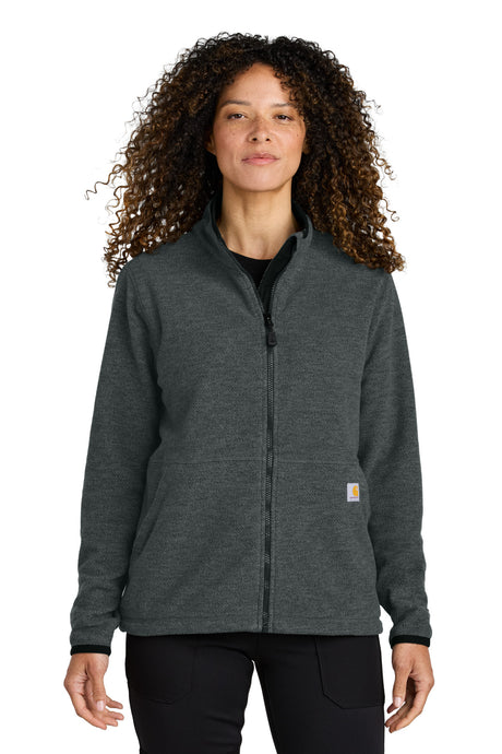 Carhartt Women's   Textured Full-Zip Fleece Jacket CT106419