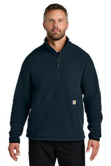 Carhartt Men's   Textured 1/2-Zip Fleece Jacket CT106417