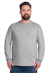 Carhartt Men's Force   Long Sleeve Pocket T-Shirt CT106656