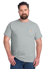 Carhartt Men's Force   Short Sleeve Pocket T-Shirt CT106652
