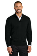 Port Authority Men's   Easy Care Full-Zip Sweater SW2901