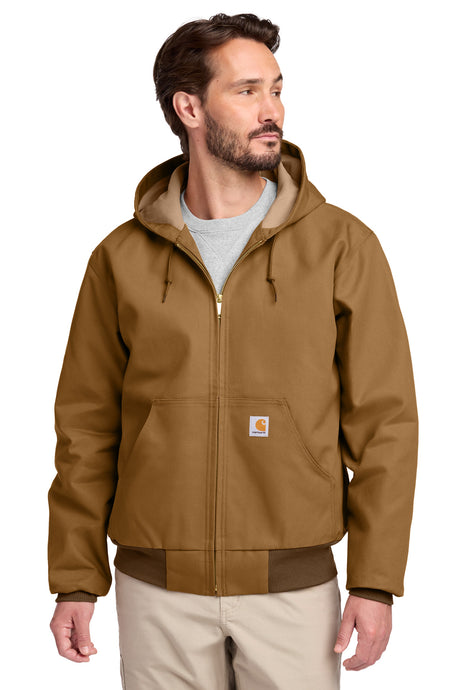 Carhartt Men's    Tall Thermal-Lined Duck Active Jac
