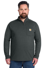 Carhartt Men's Force   1/4-Zip Long Sleeve T-Shirt CT106660