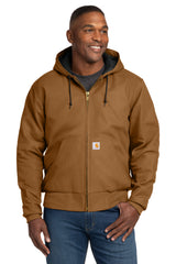 Carhartt Men's    Tall Quilted-Flannel-Lined Duck Active Jac