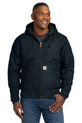 Carhartt Men's    Quilted-Flanne-Lined Duck Active Jac