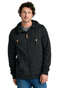 tentree Men's   Space Dye Fleece Full-Zip Hoodie TTCM4414