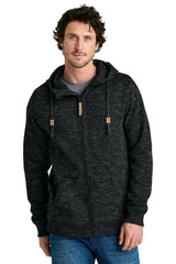 tentree Men's   Space Dye Fleece Full-Zip Hoodie TTCM4414